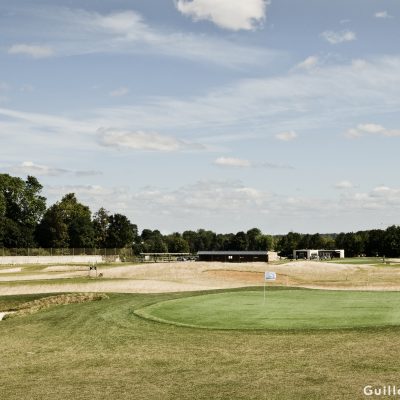 Vue du parcours en juin 2012 golf de Louvigny